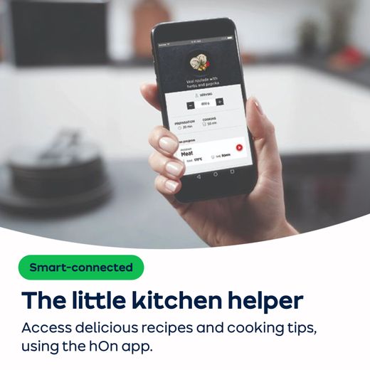 Hoover Built In Electric Single Oven - Black - AO Annotation - hOn app